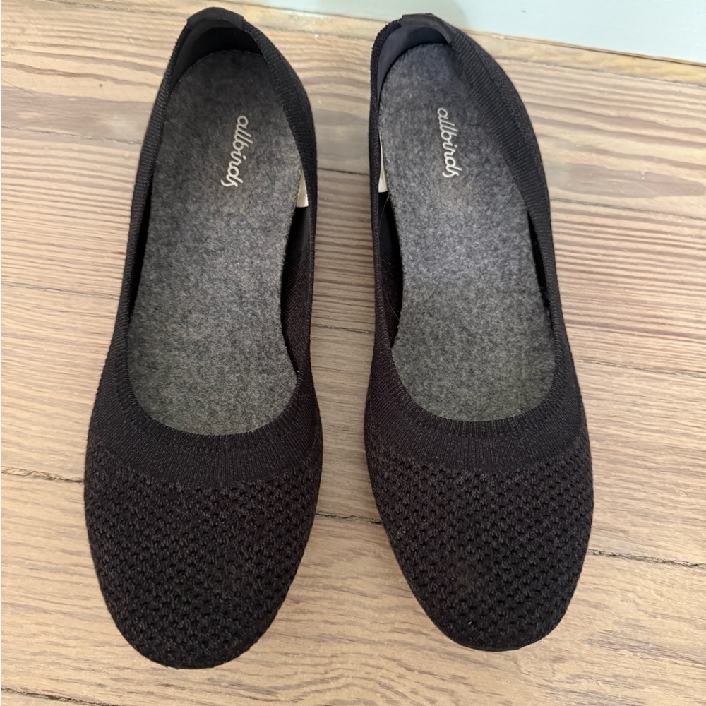 Allbirds Women's Charcoal Knit Flats
